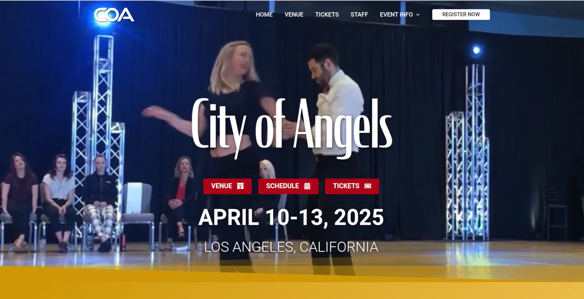 cityofangelswcs.com website by Twining Original Design