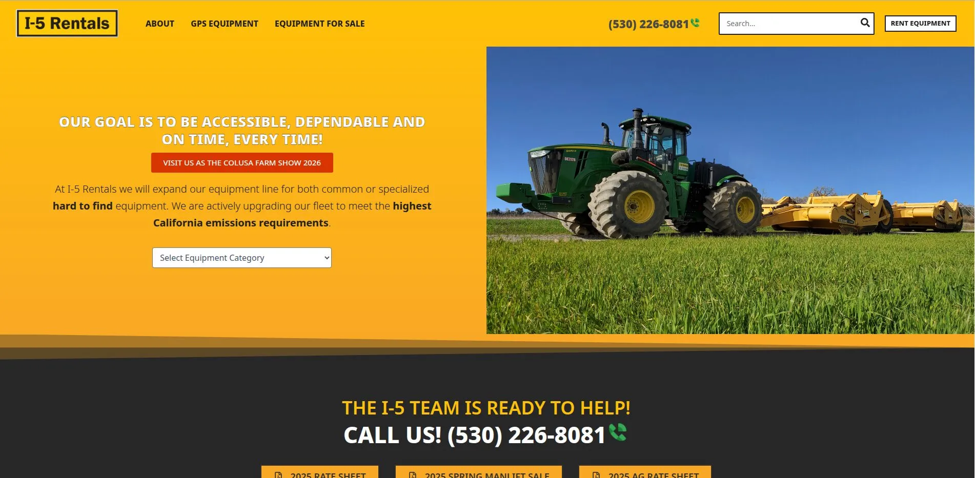 i5rentals.com website by Twining Original Design
