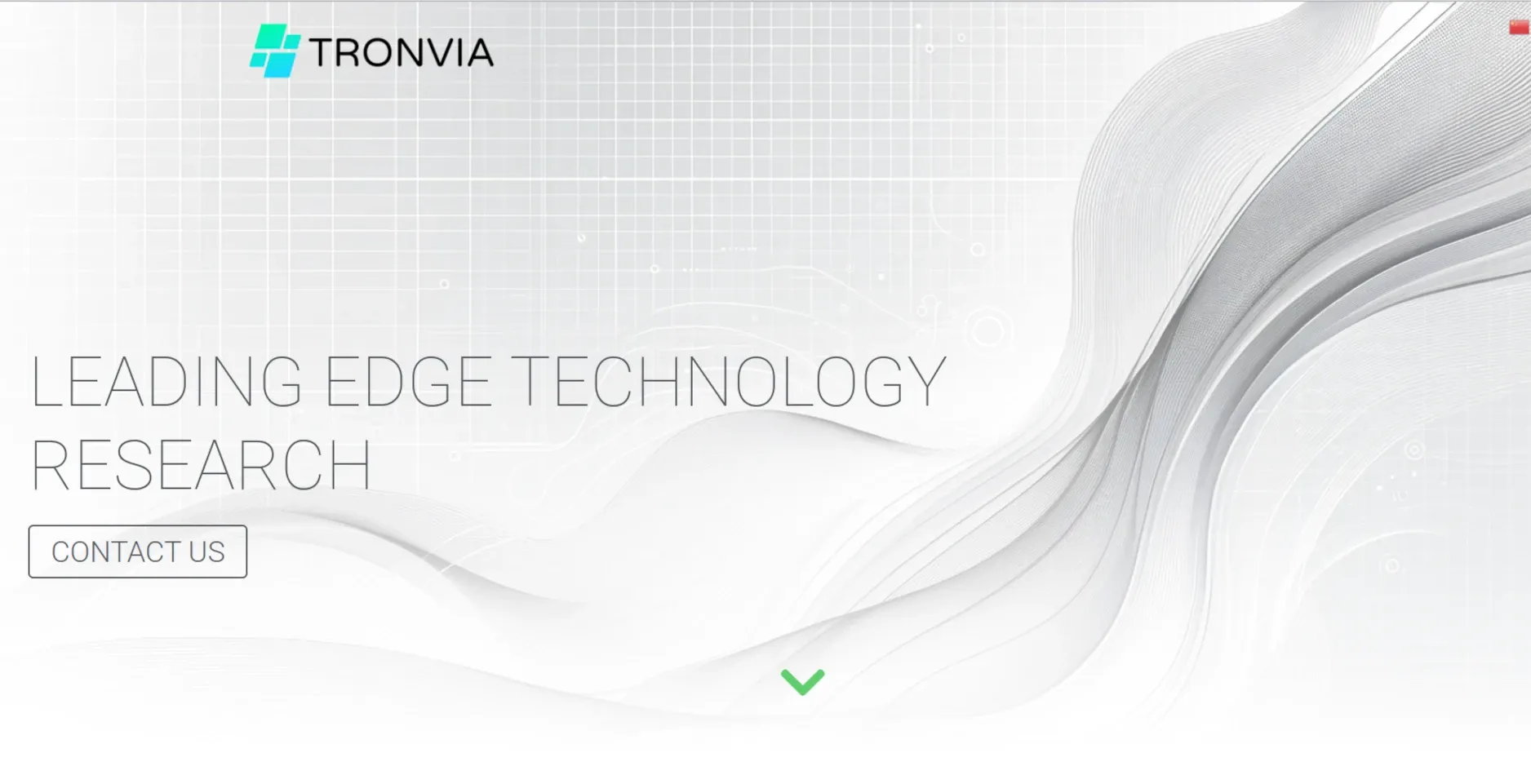 tronvia.com website by Twining Original Design